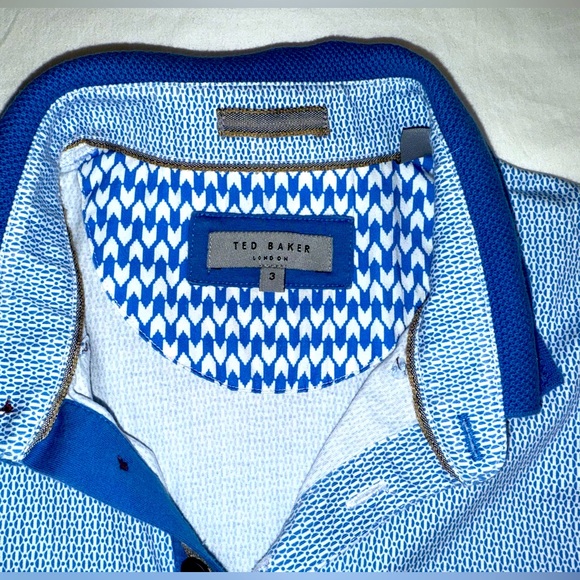 Men’s Ted Baker London Polo Size 3 - Picture 2 of 4